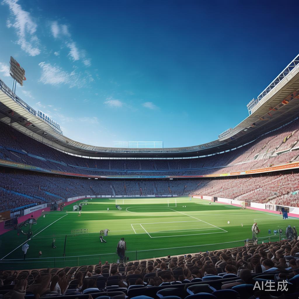 在传统的体育场中，观众的主要乐趣来自于观看比赛或参